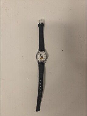 Vintage Mickey Mouse Watch Lorus Quartz Needs Battery